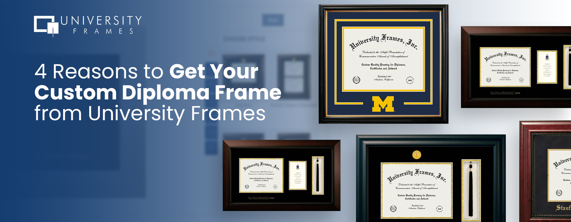 4 Reasons to Get Your Custom Diploma Frame from University Frames 