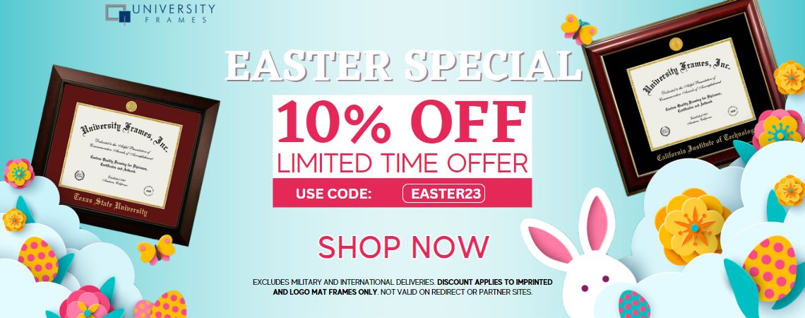Egg-Citing Easter Sale: Get Exclusive Discounts at University Frames