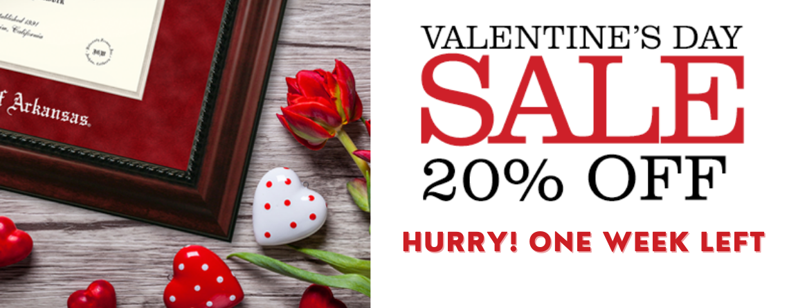 Shop at University Frames This Valentine’s Day!