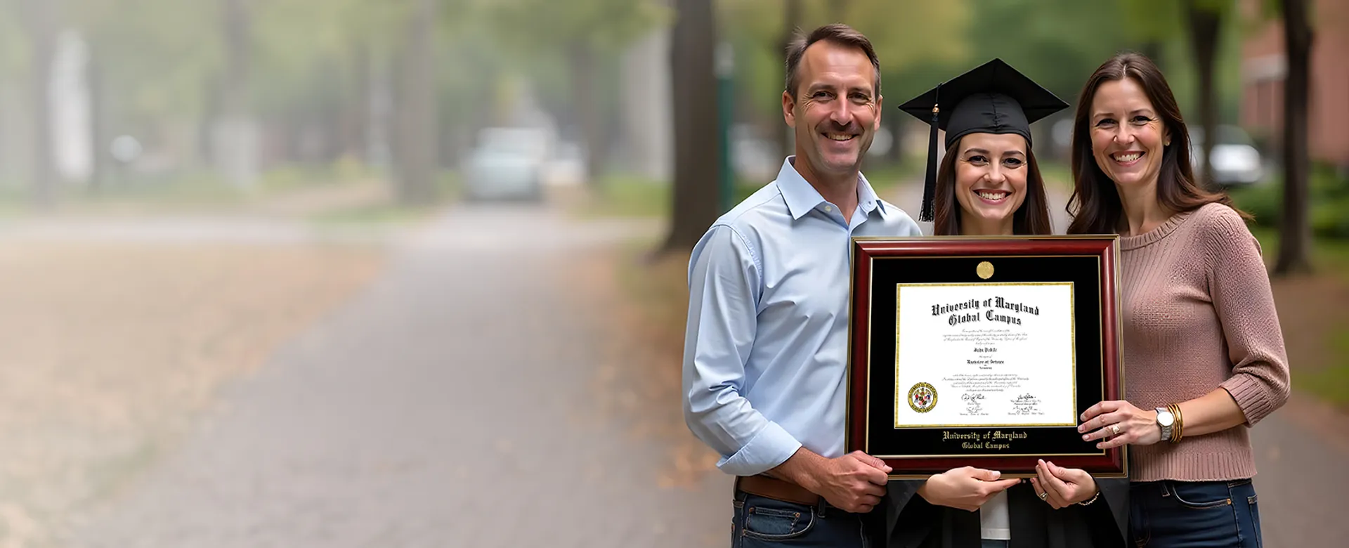 graduate-holding-custom-university-diploma-frames