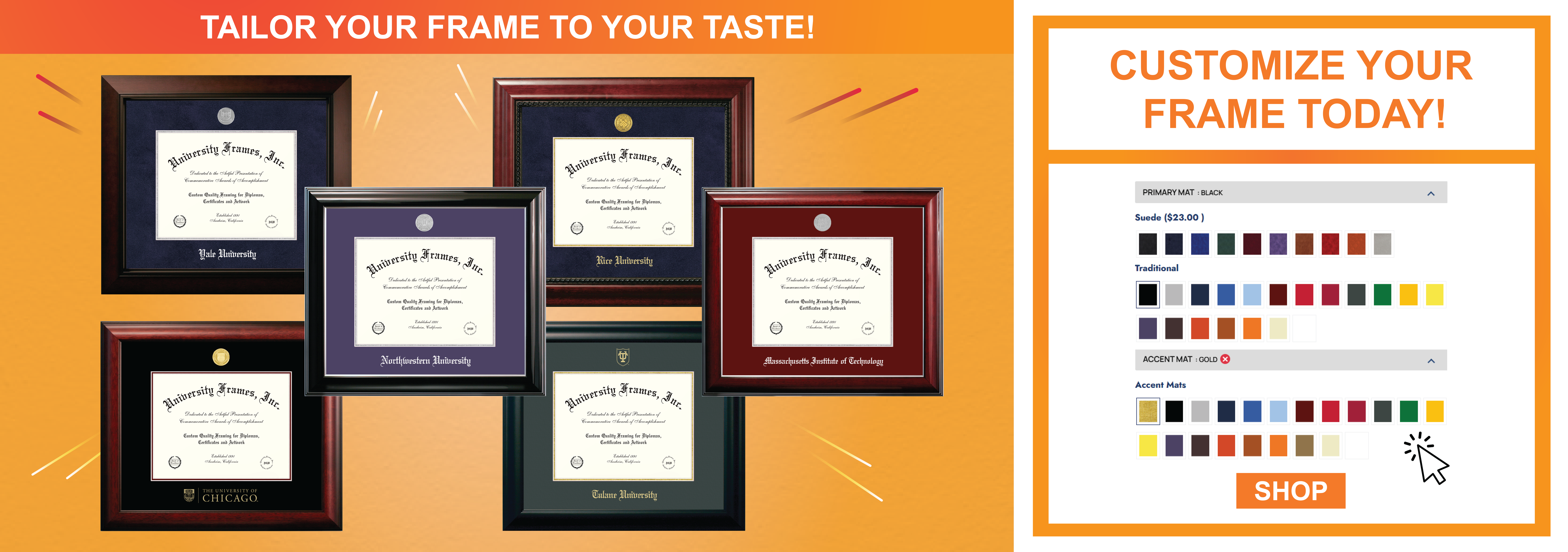 Customize Your Frame