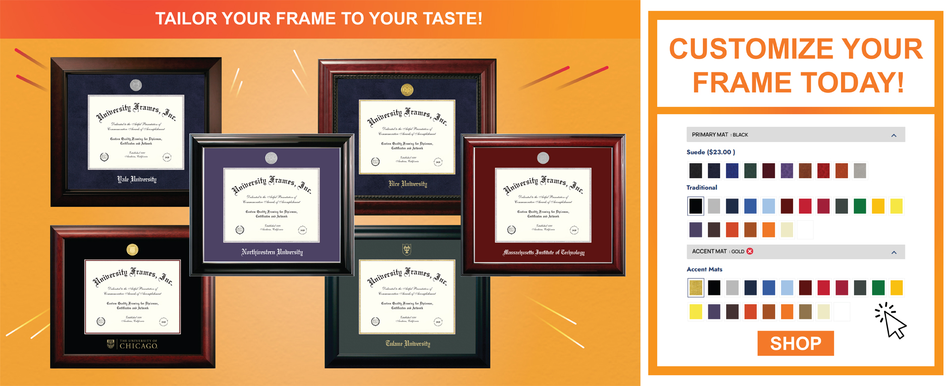 Customize Your Frame