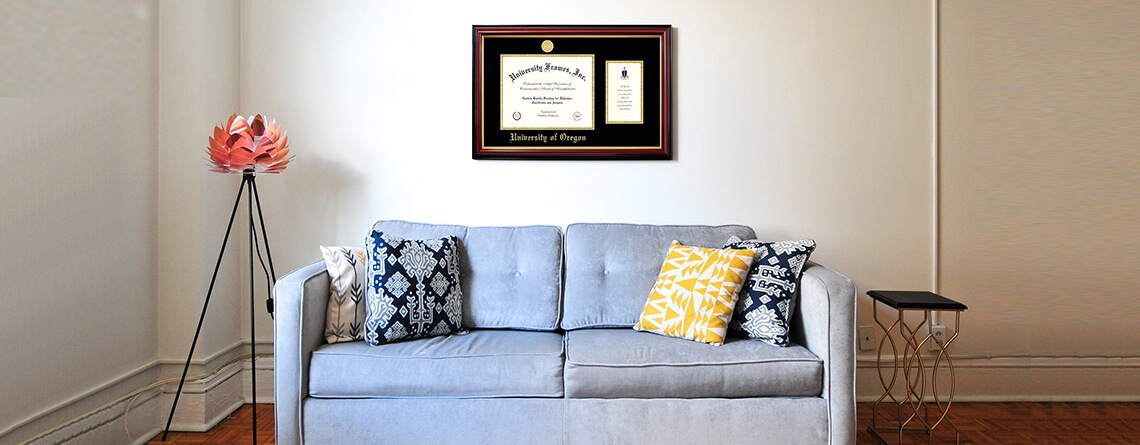 How to Display Your Diploma on Your Wall with Pride 