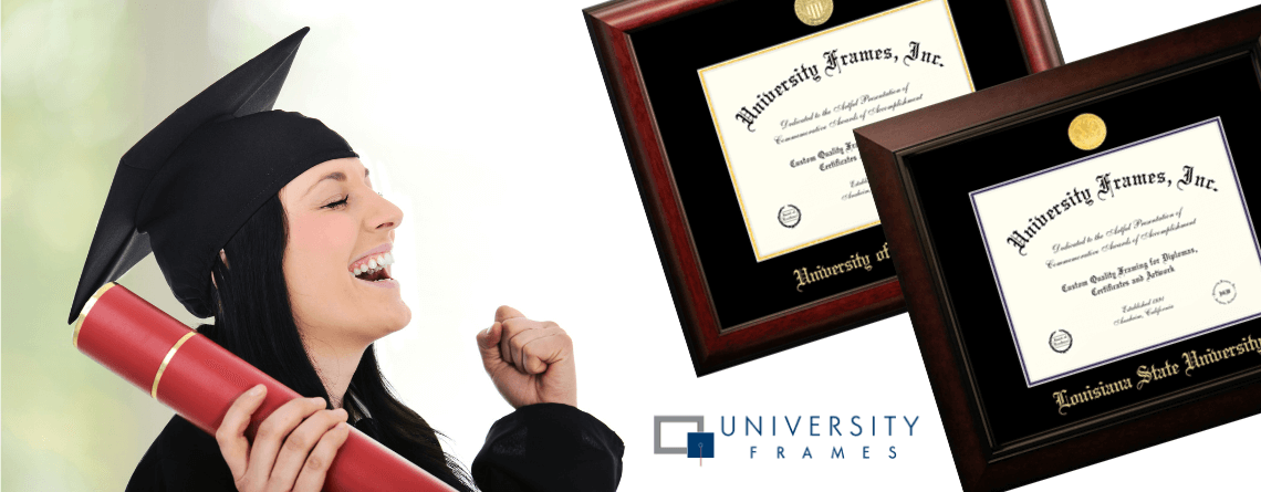Why You Should Get Your Diploma Frame from University Frames, Inc