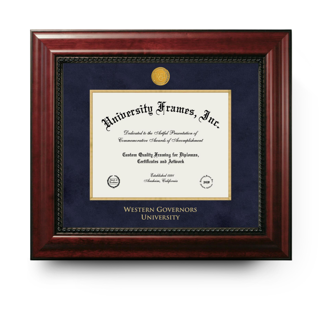 Executive with Gold Fillet Diploma Frame