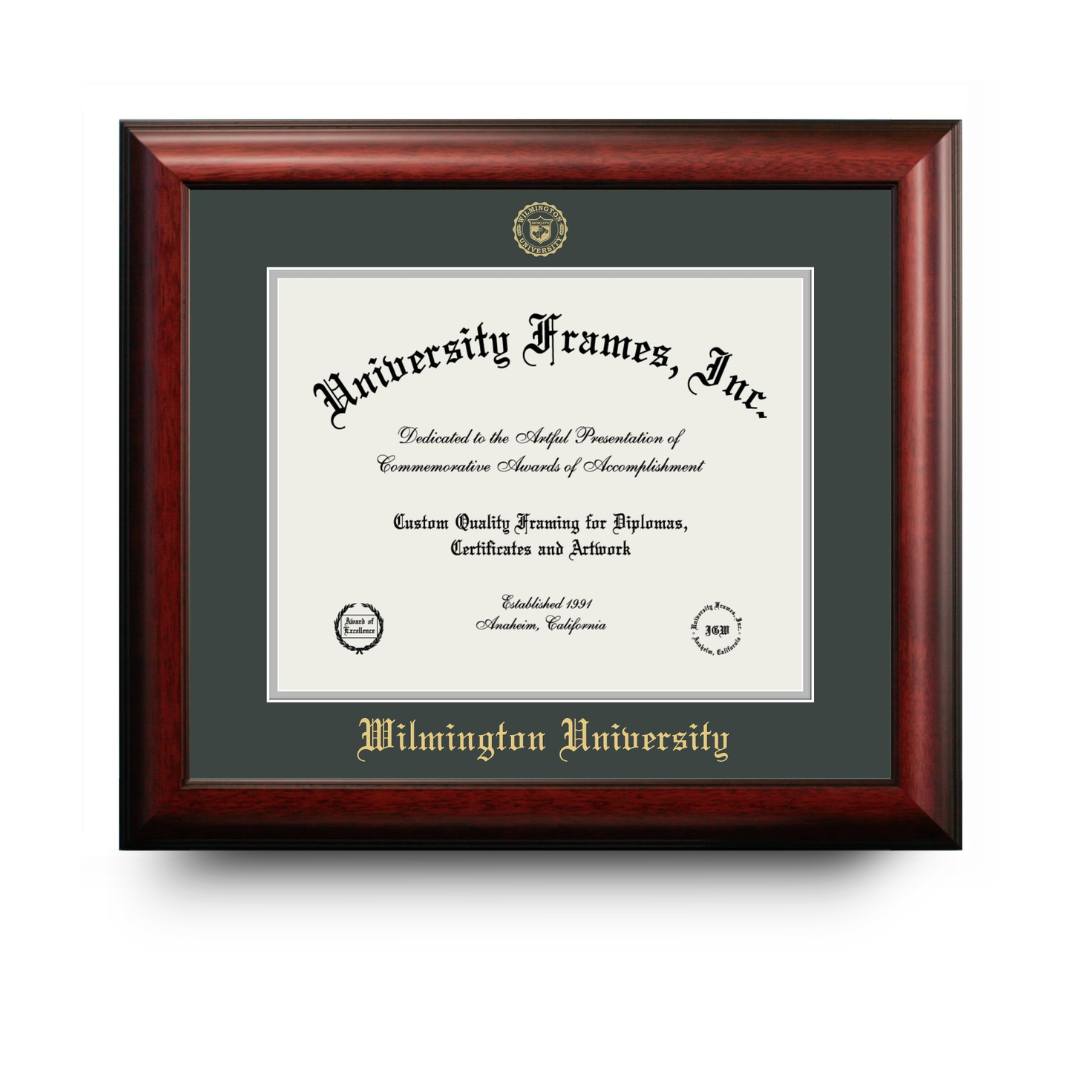Satin Mahogany Diploma Frame