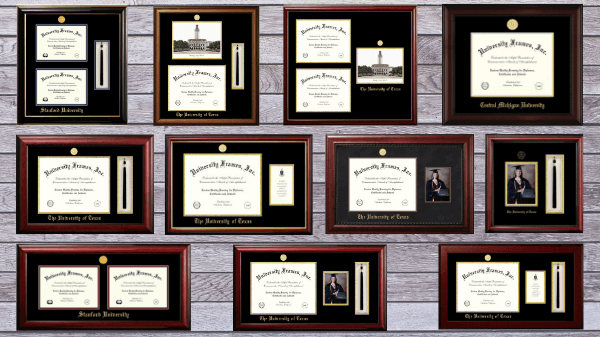 Custom Diploma Frames