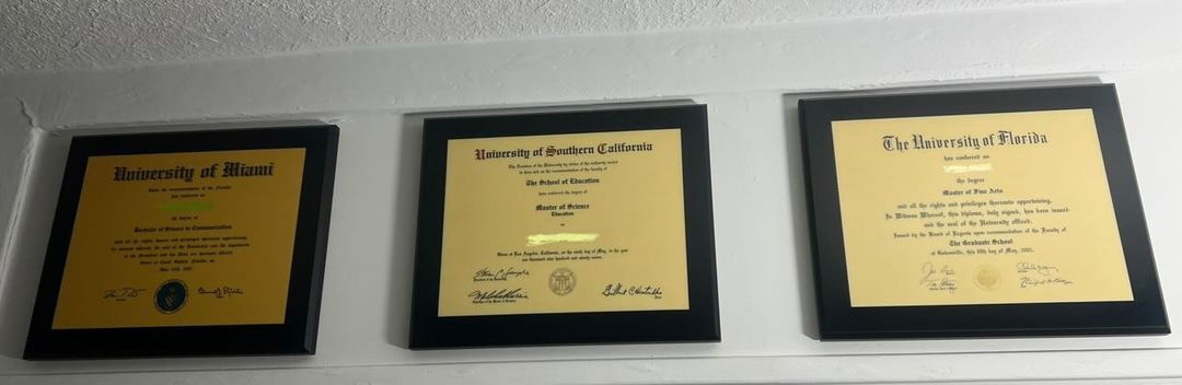 ordinary diploma frame