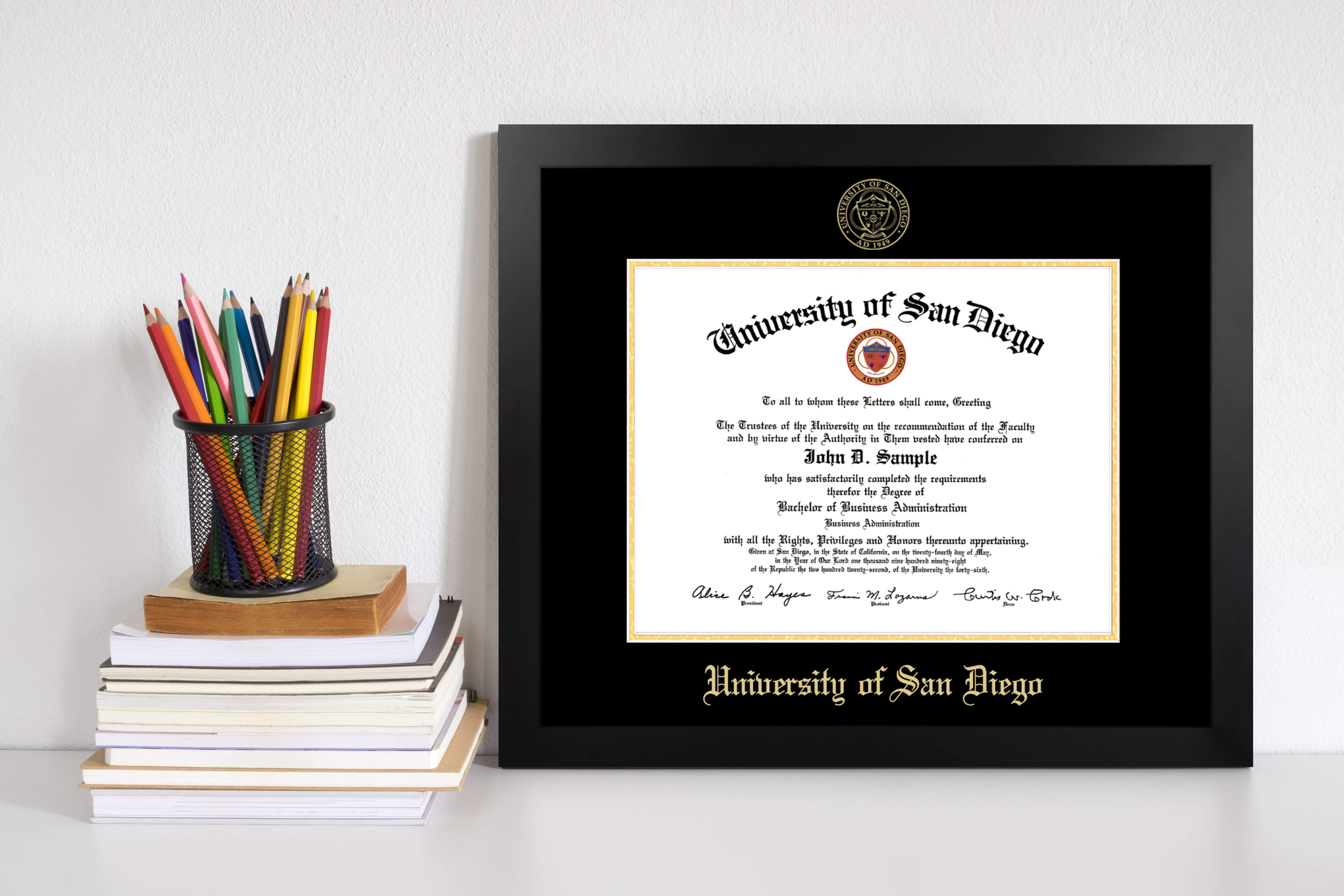 custom diploma frames