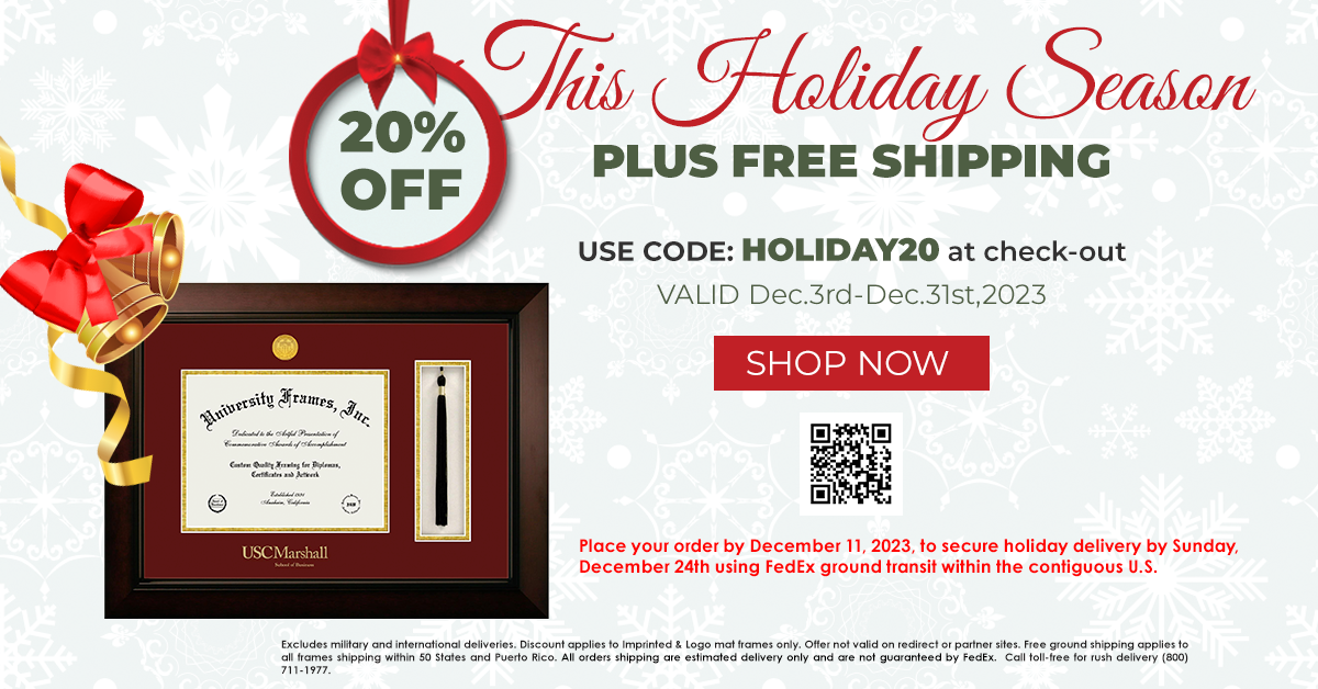 This Holiday Season! Save 20% & Free Shipping 