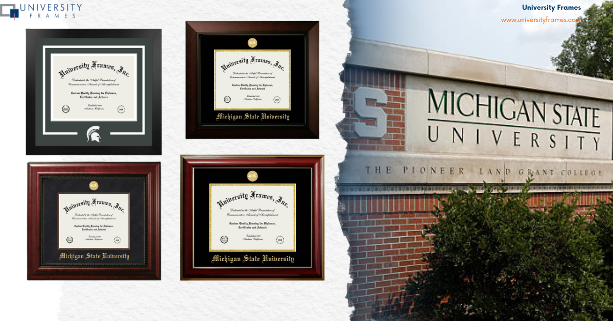 Top 5 Diploma Frames for Michigan State University Graduates