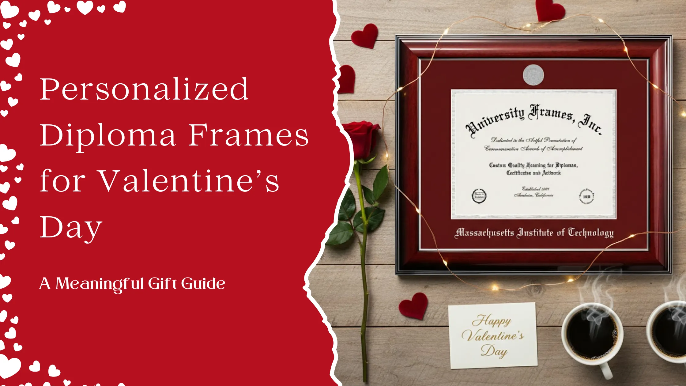 Personalized Diploma Frames for Valentine's Day: A Meaningful Gift Guide