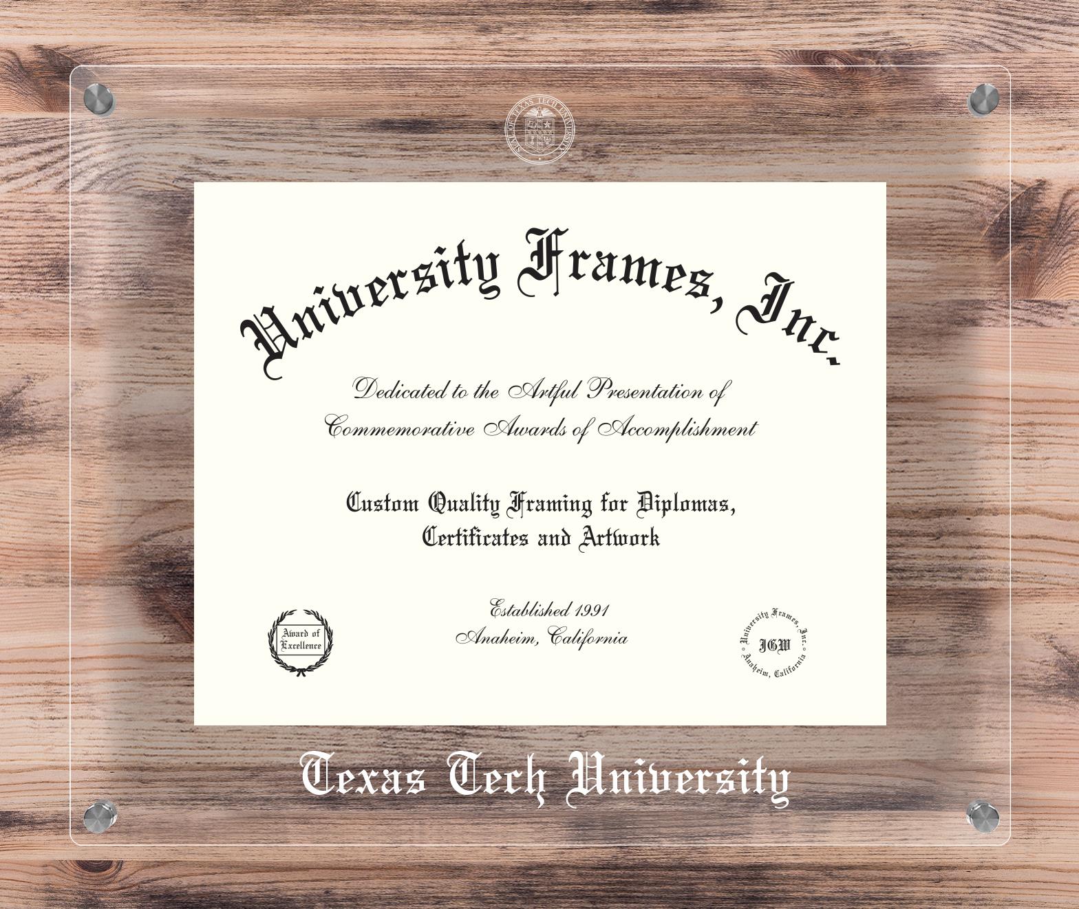 Texas Tech Diploma Frames 17 Best Designs to Showcase Your Diploma