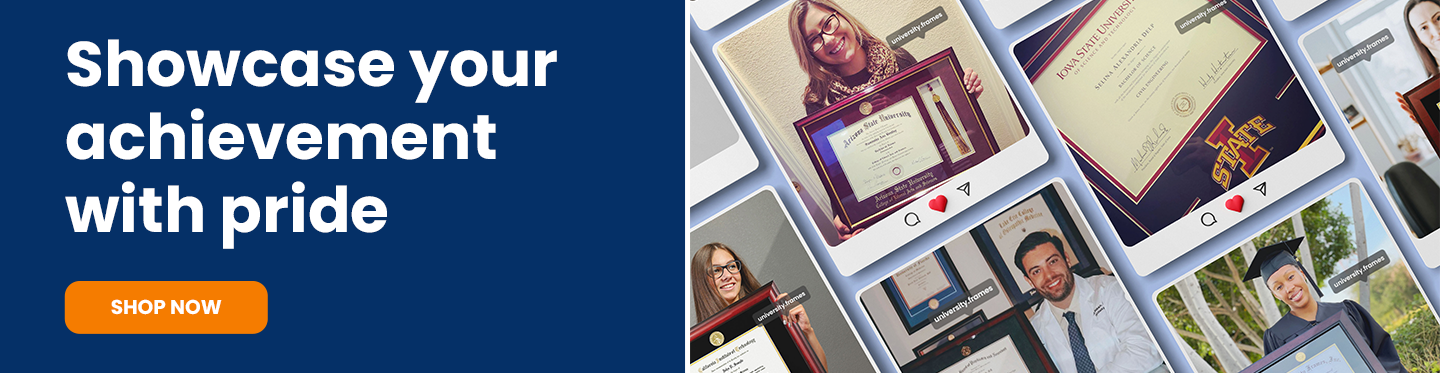 double diploma frame behind sofa diploma frame display