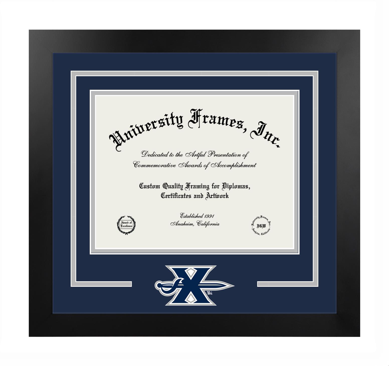 Xavier University Logo Mat Frame