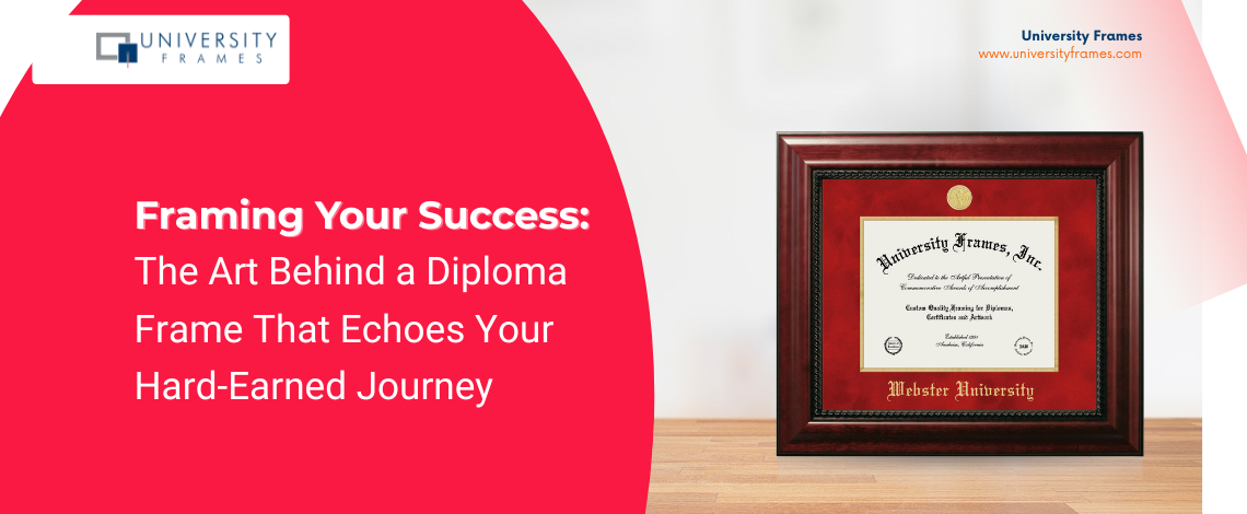 Framing Your Success: The Art Behind a Diploma Frame That Echoes Your Hard-Earned Journey