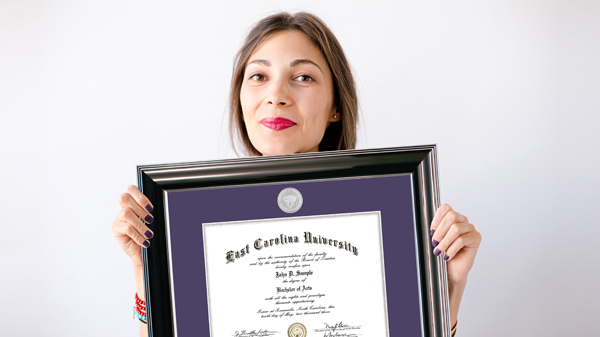 Frame Your Dual Degree Achievements