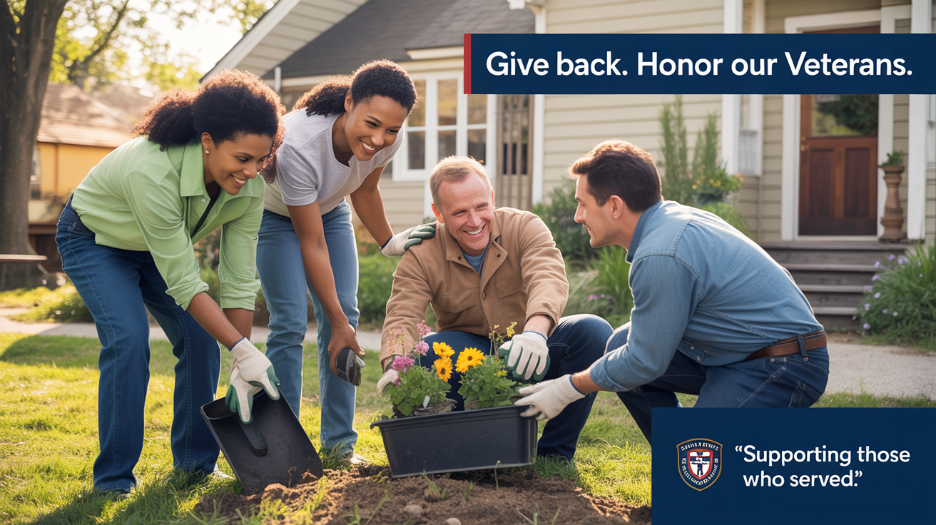  Volunteer for a Veterans' Organization