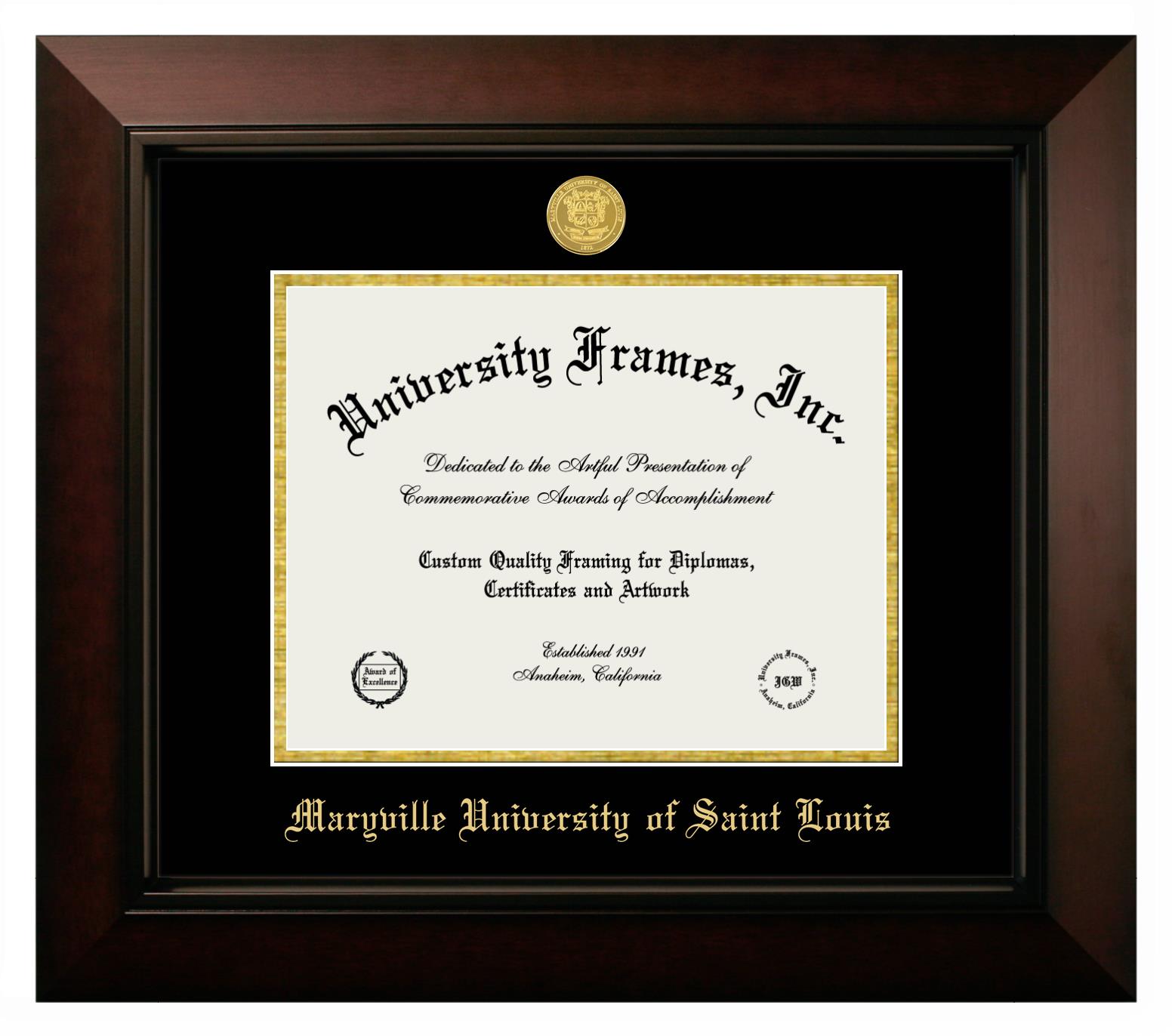 Saint Louis University diploma frame SLU campus school Personalized Ba