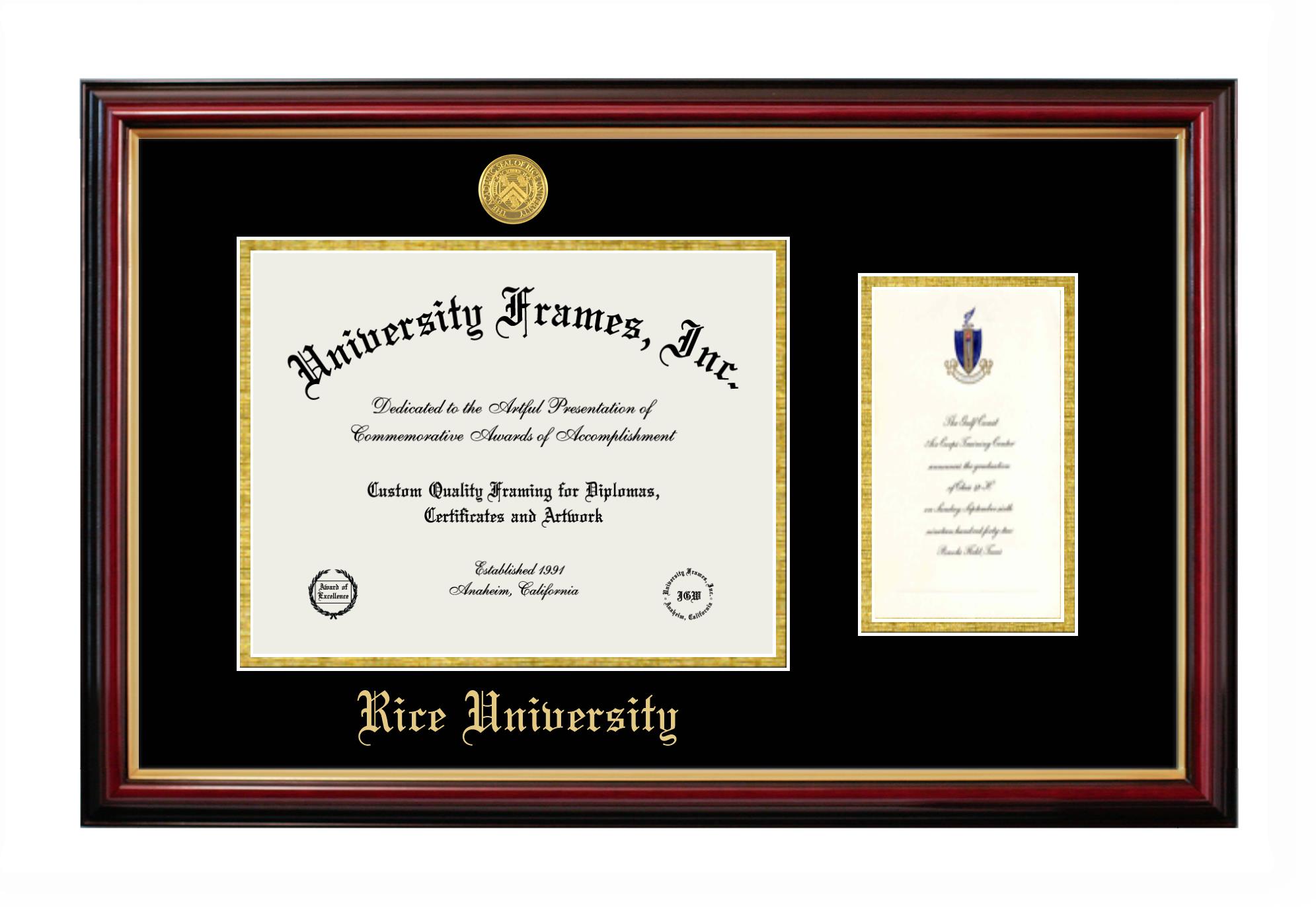Rice university diploma