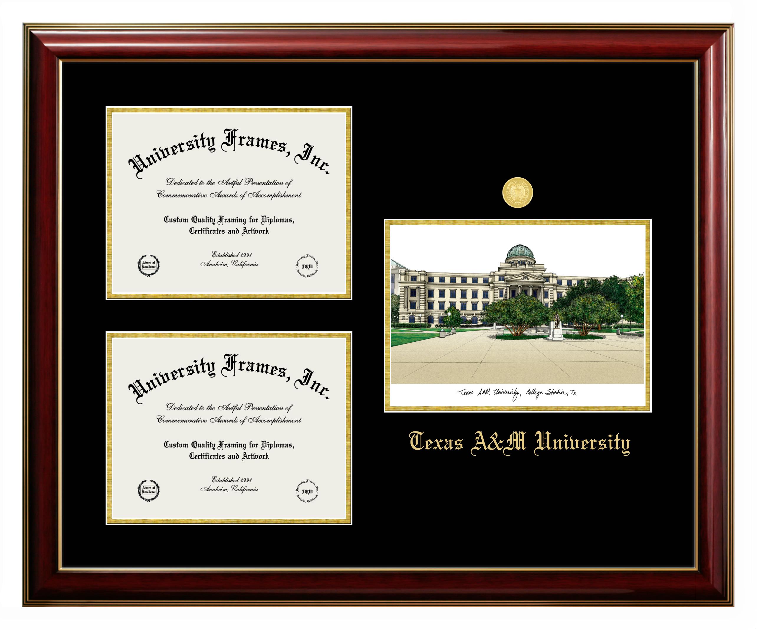 Texas A&M University Diploma Frame University Frames