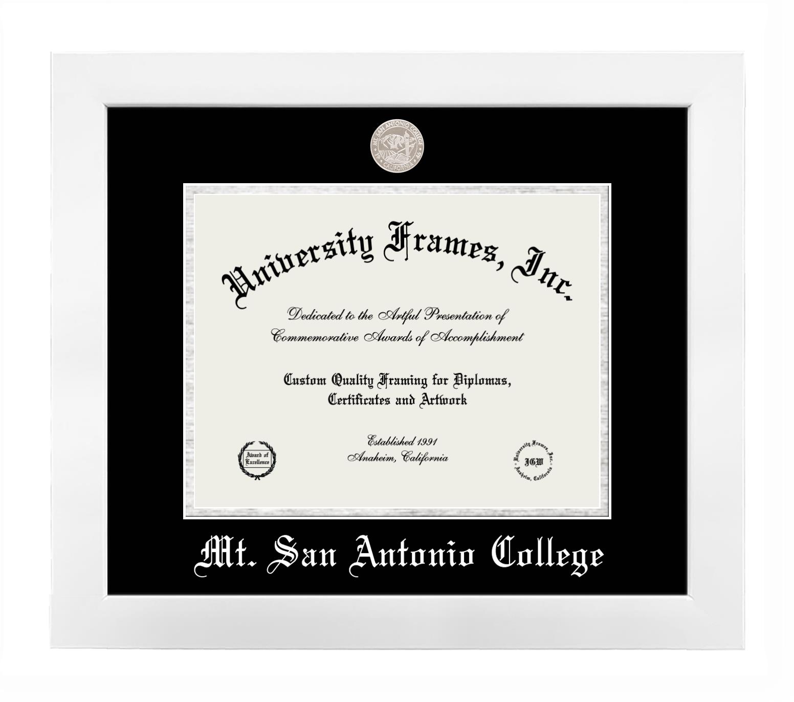 Mt San Antonio College Mt Sac Mahogany Diploma Frame By