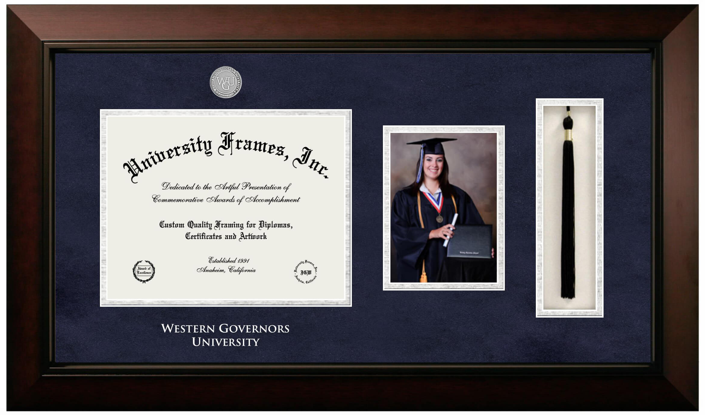 Diploma with 5 x 7 Portrait & Tassel Box