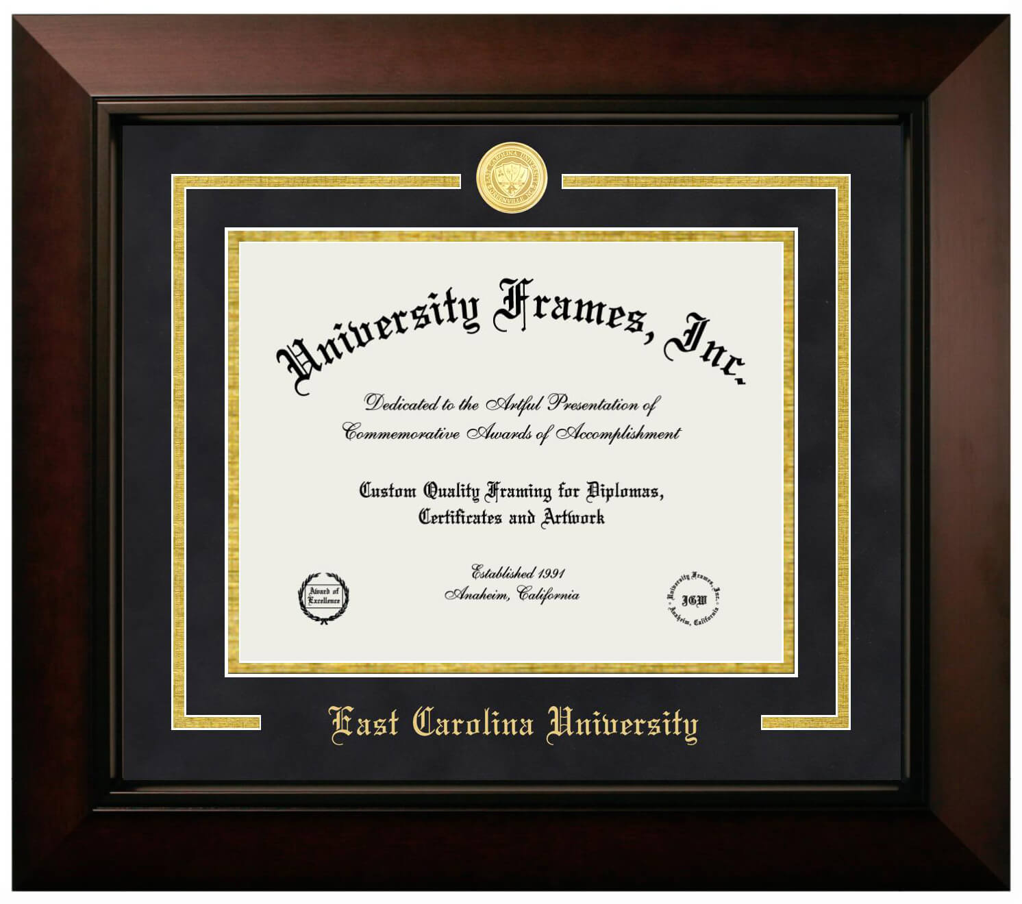 Diploma With Channel Cut